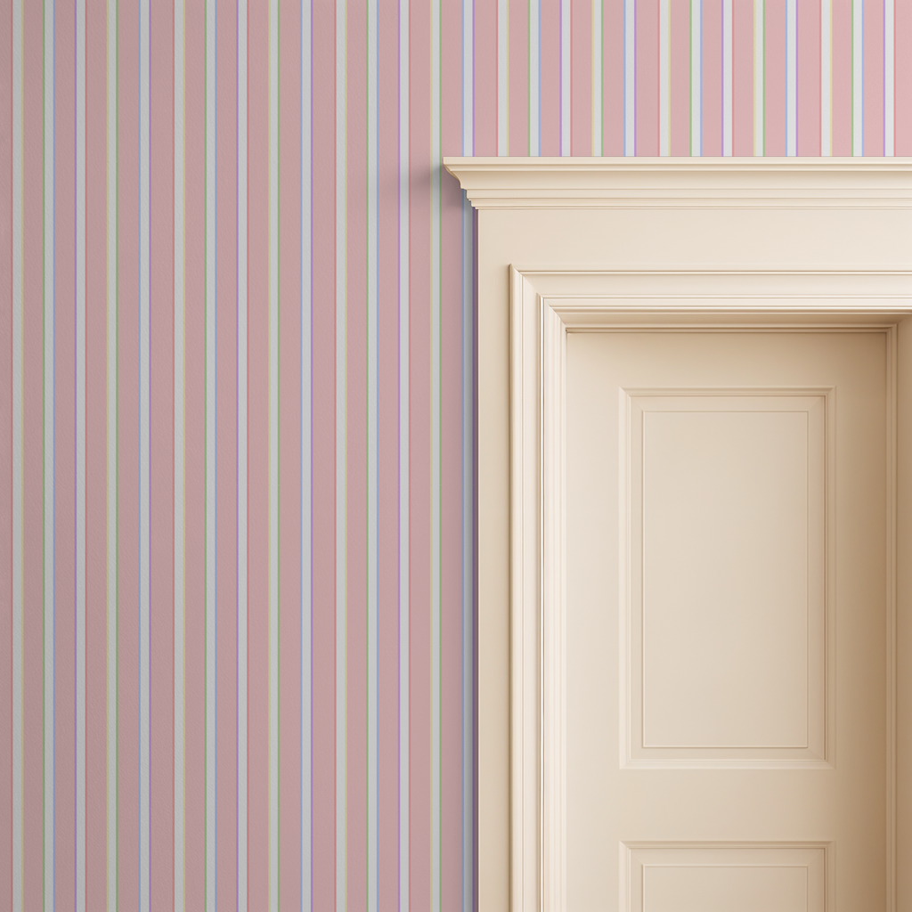Prism Stripes Wallpaper WALL BLUSH
