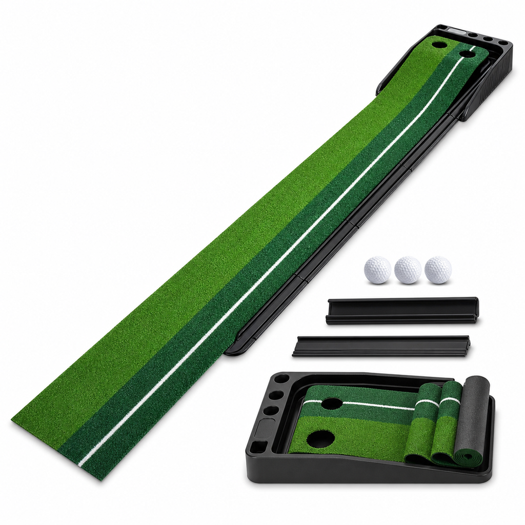 Golf Putting Mat Portable (8FT/10FT) Yunic Golf