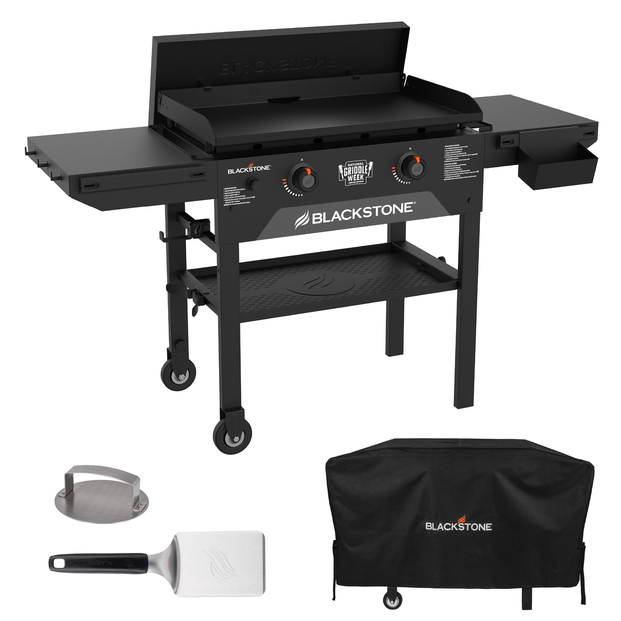 Blackstone 28" Omnivore Griddle W/Hard, Griddle Cover, Toolkit Bundle Blackstone Products (B2B)