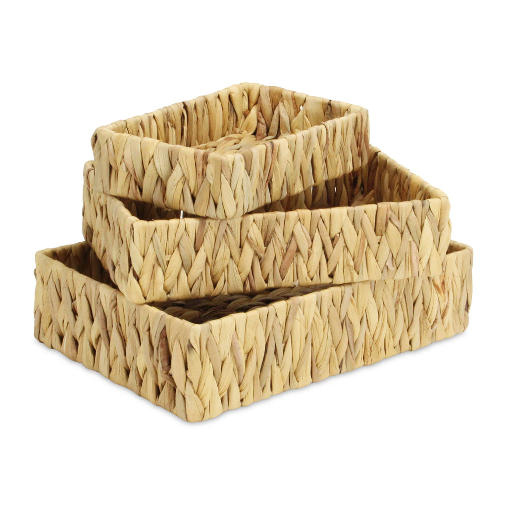 Laelia Hyacinth Woven Baskets (Set of 3) Shop Fête