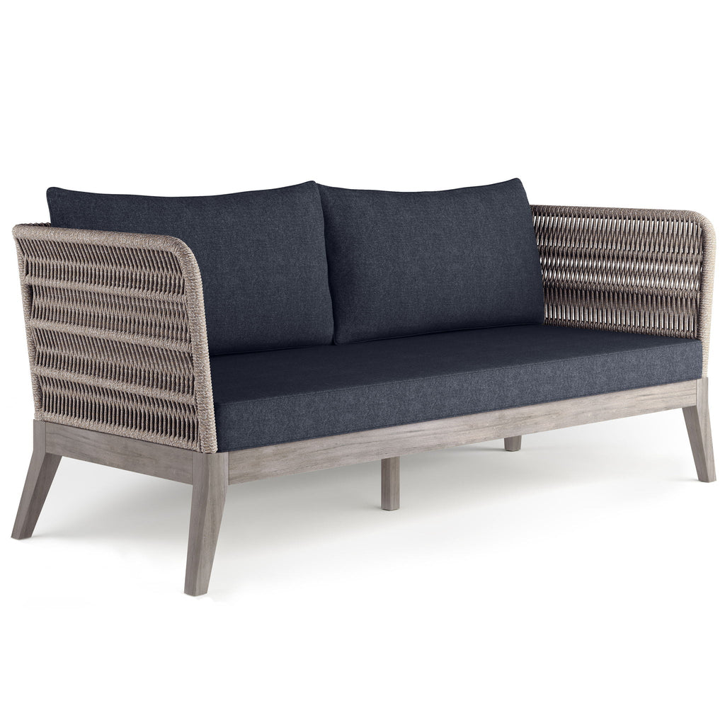 Santiago - Outdoor Sofa - Slate Gray Unique Piece Furniture