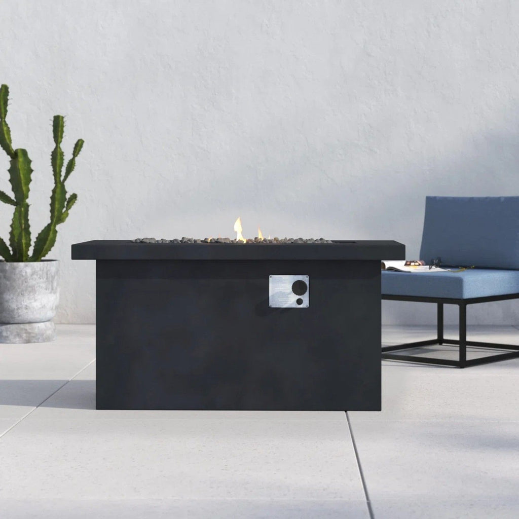 Propane / Gas Outdoor Fire Pit Table Unique Piece Furniture