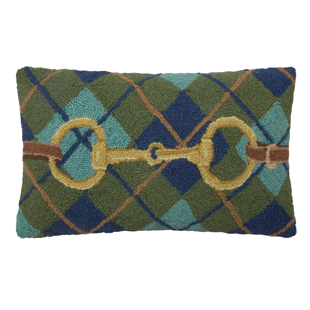 Gingham Buckle Hook Pillow Shop Fête