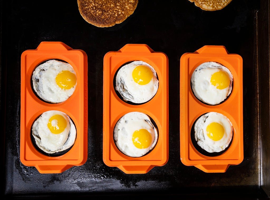 2 Section Egg Ring Tray 3-Pack Blackstone Products (B2B)