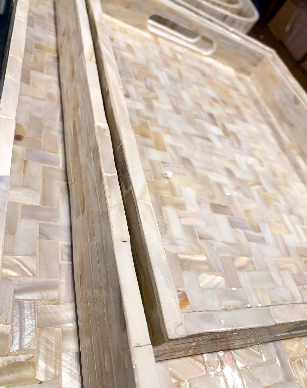 Cream Herringbone Gia Roma