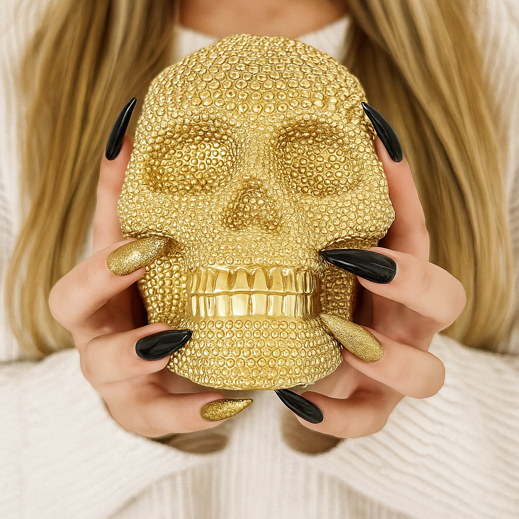 Resin Skull Gia Roma