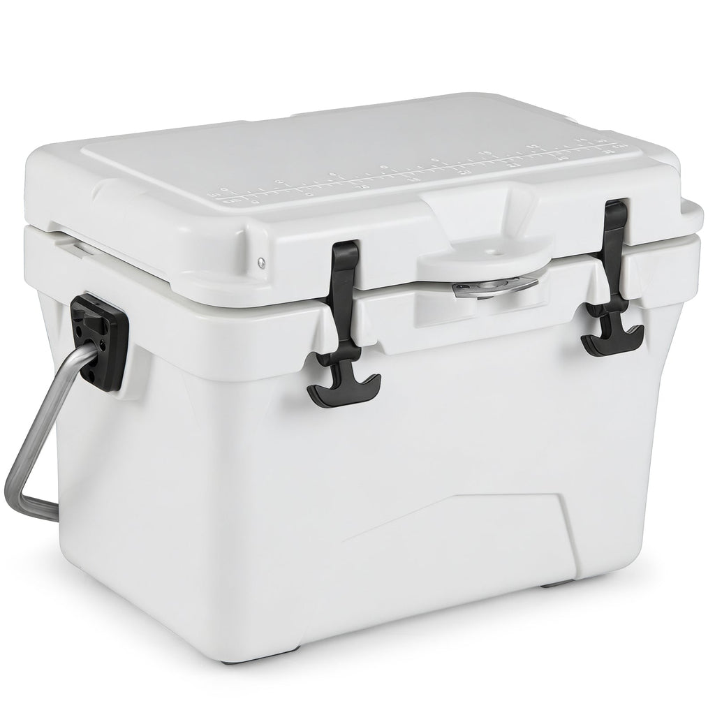 20 Quart Portable Hard Cooler with Built-in Ruler and Bottle DirectDeals