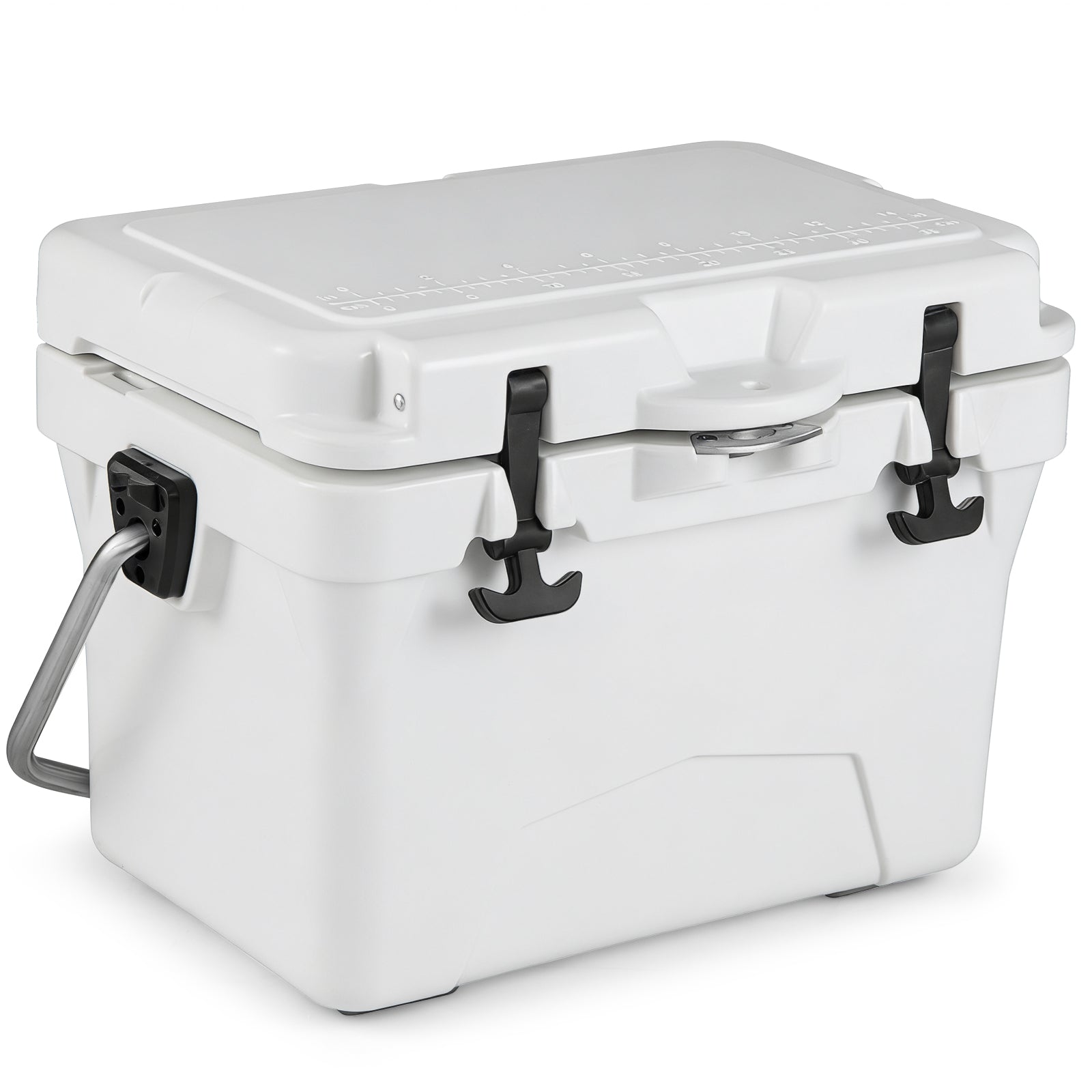 20 Quart Portable Hard Cooler with Built-in Ruler and Bottle DirectDeals