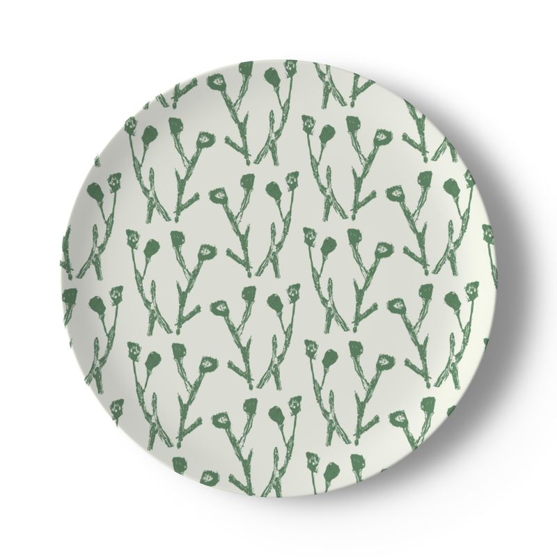 Set of Climbing Jasmine China Plates (Set of 4 or 8)