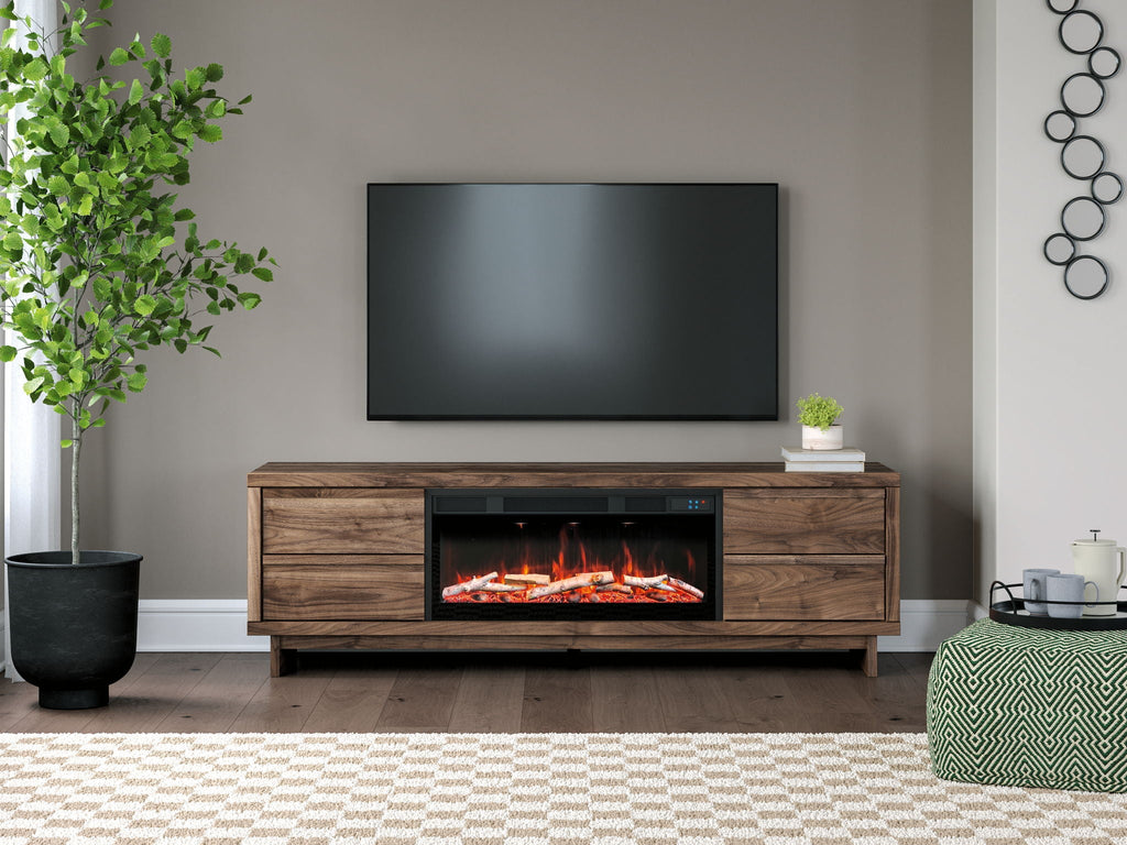 Zadilyn - TV Stand With Fireplace Option Unique Piece Furniture