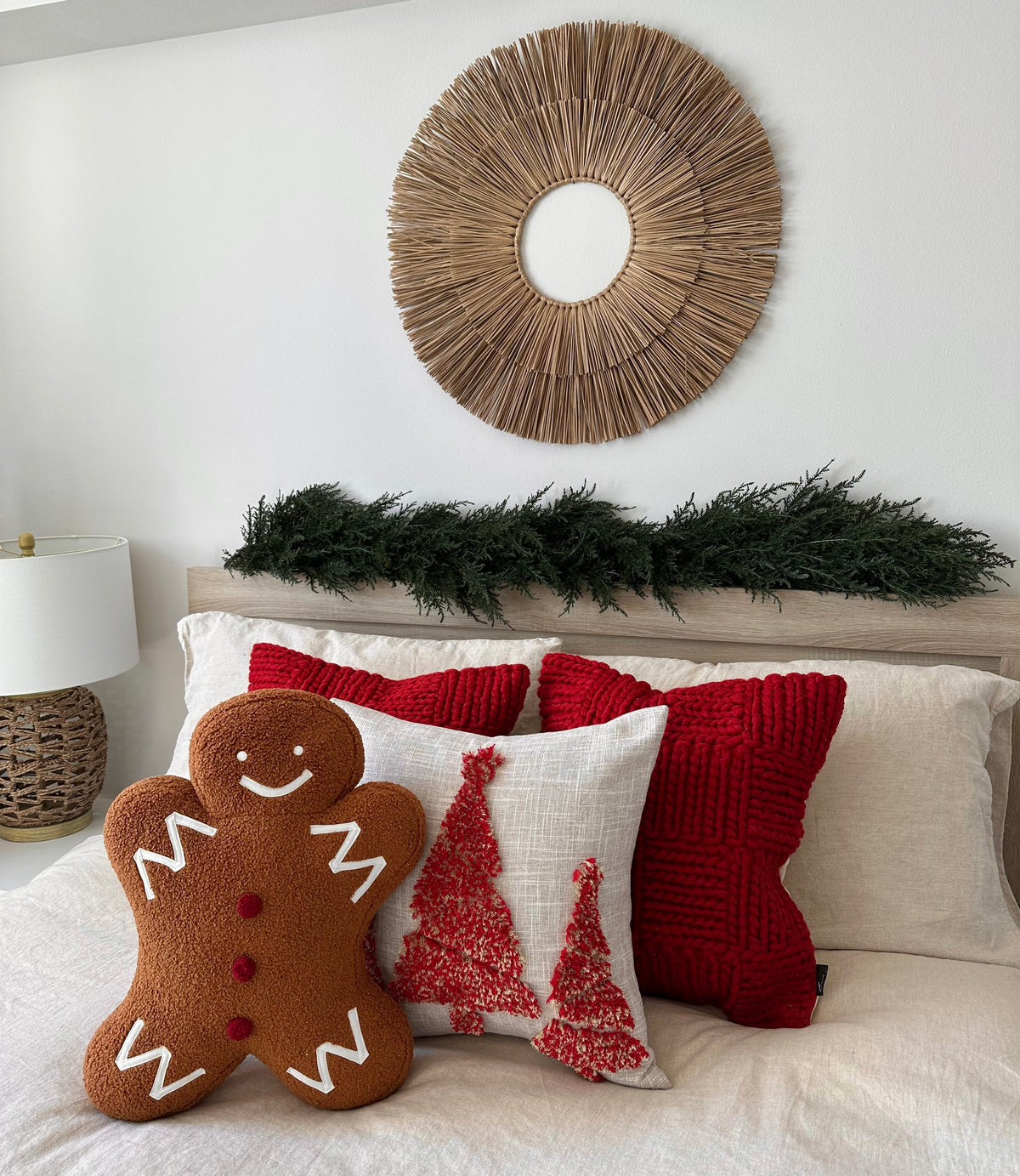 Mr. Gingerbread Pillow Busa Designs