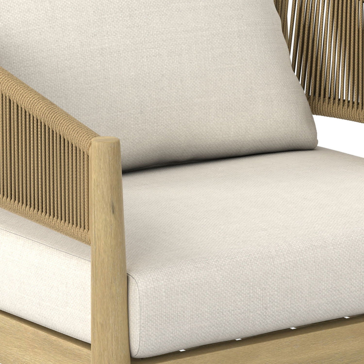 Bayshore - Outdoor Conversation Chair (Set of 2) - Natural Unique Piece Furniture