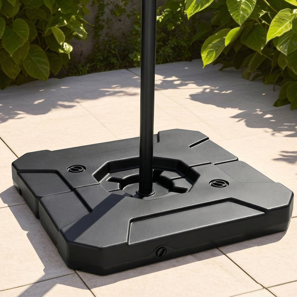 274 LBS Cantilever Patio Umbrella Base with Handles DirectDeals