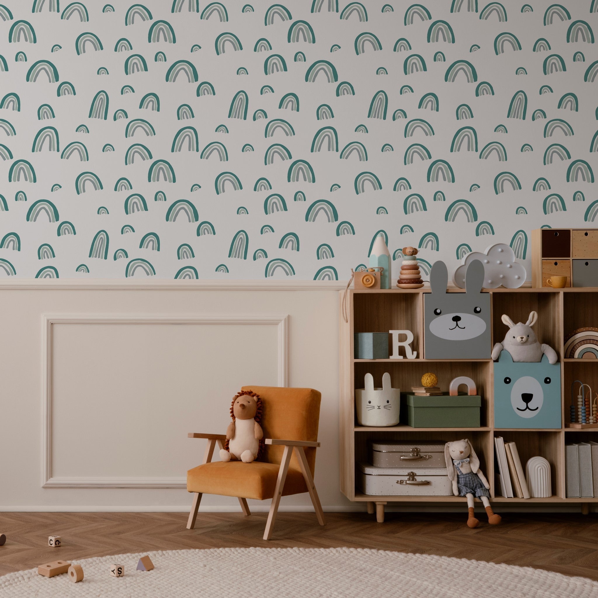 Micah Wallpaper WALL BLUSH