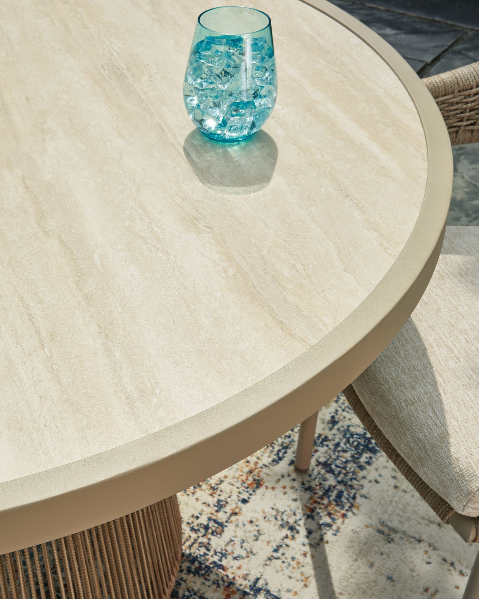 Orchard Beach - Outdoor Dining Table - Beige Unique Piece Furniture