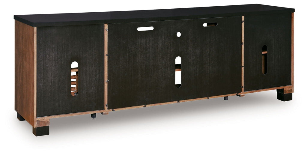 Kallari - TV Stand With Fireplace Option Unique Piece Furniture
