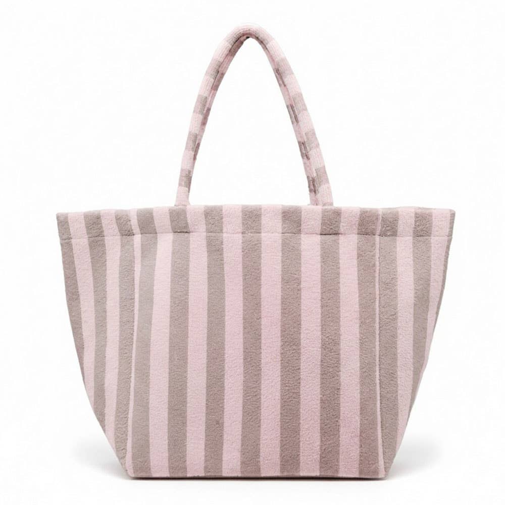 Oversized Striped Terry Beach Tote Shop Fête