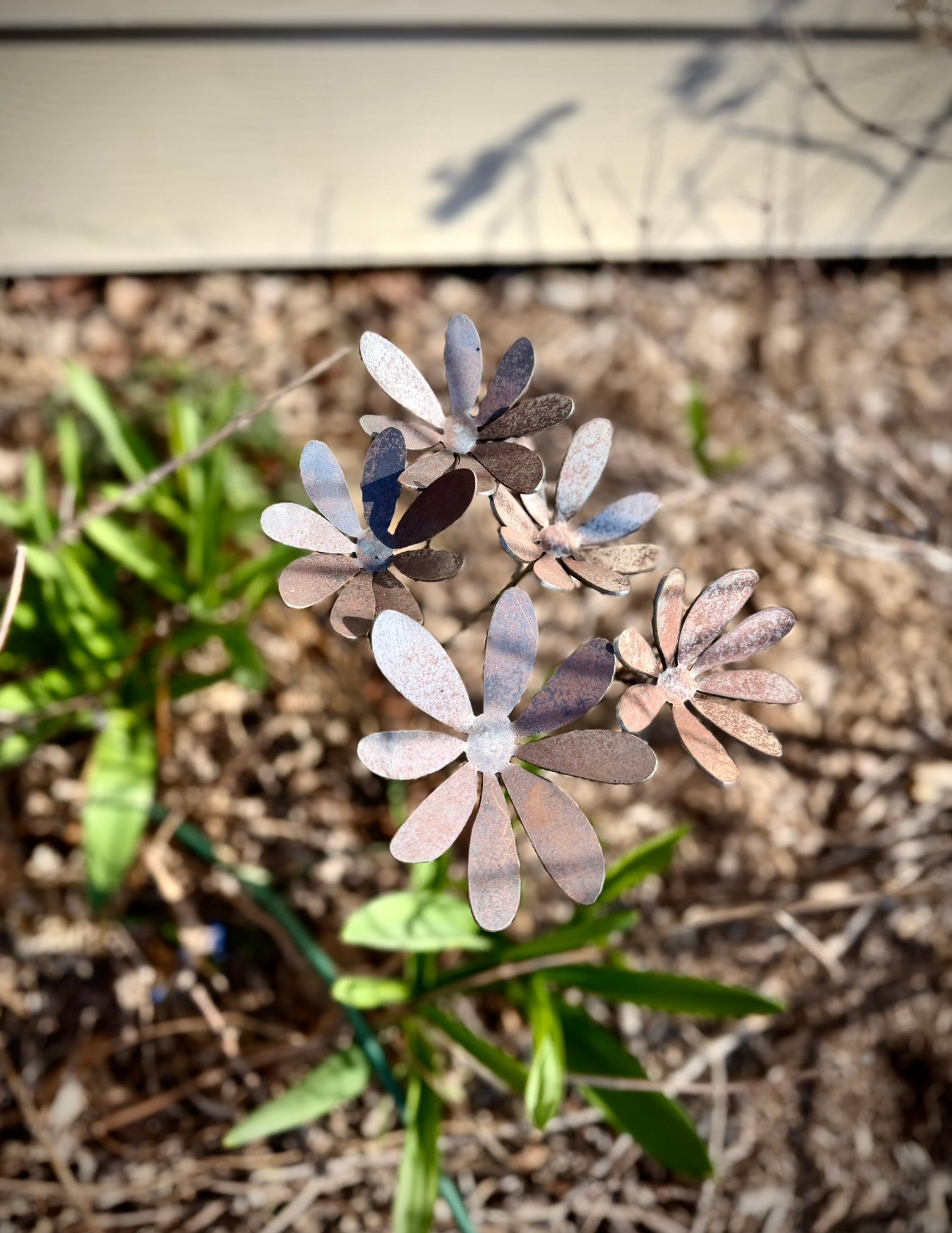 3-Pack Metal Daisy Flowers Northern Forge, LLC