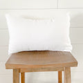 12x20 inch Luxury Faux Down Pillow inserts Cotton and Crate