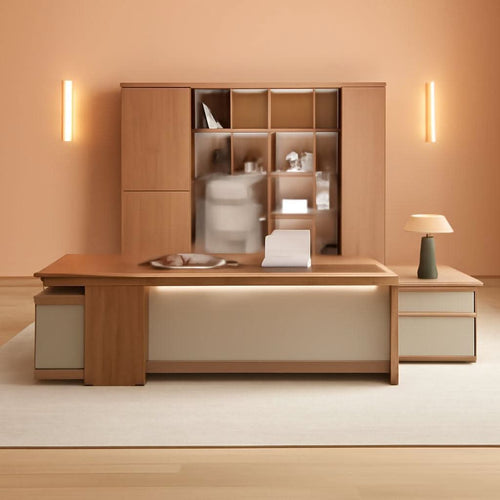 79 Inch L Shaped Desk Lockable Drawers Privacy Panel ShipItFurniture