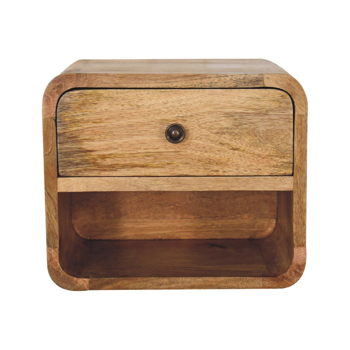 Mini Floating Open Bedside - Oak Unique Piece Furniture