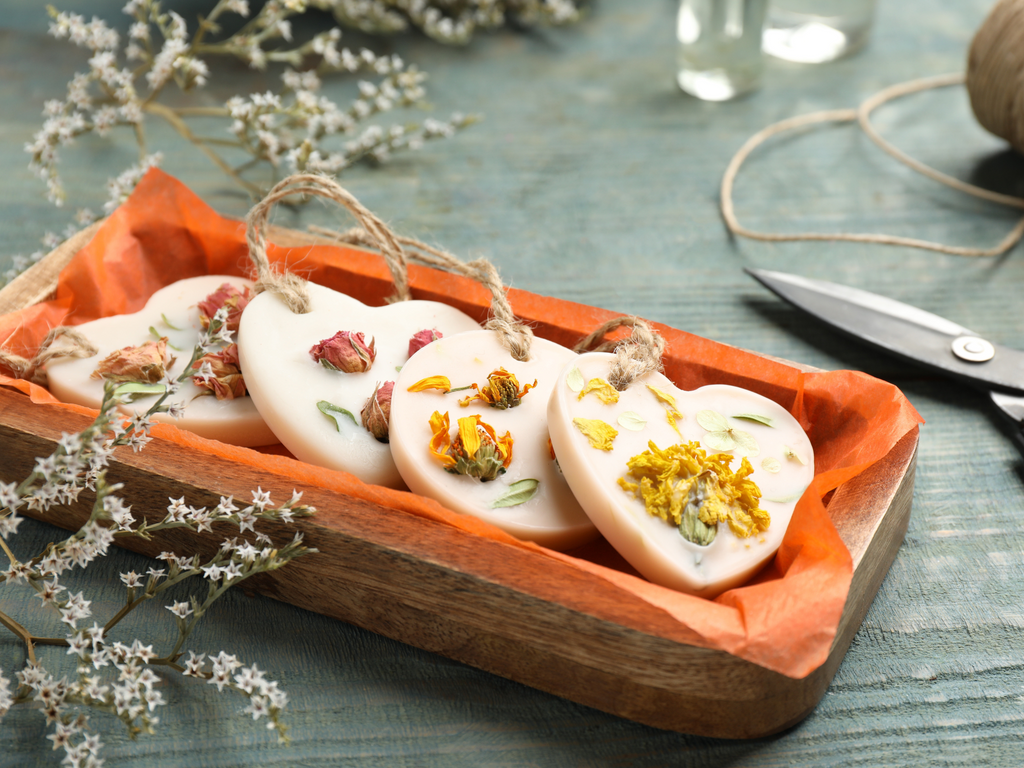 Botanical Wax Sachet | Floral & Romantic | Rose Jasmine