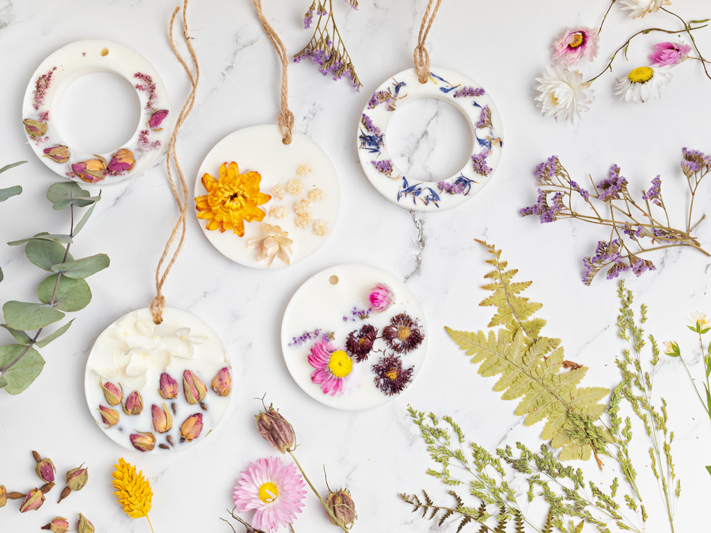 Botanical Wax Sachet | Cozy & Warm | Vanilla Amber Spice