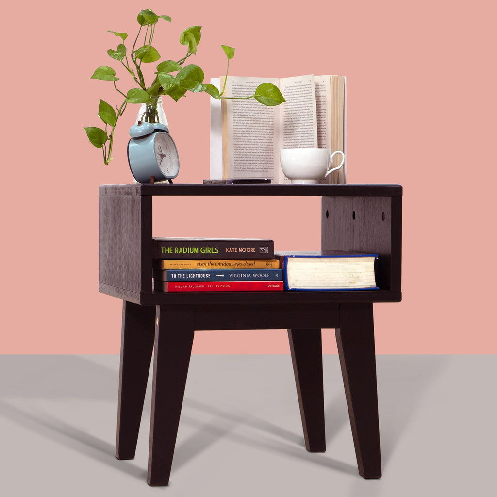 Serena Solid Wood Nightstand Megsu