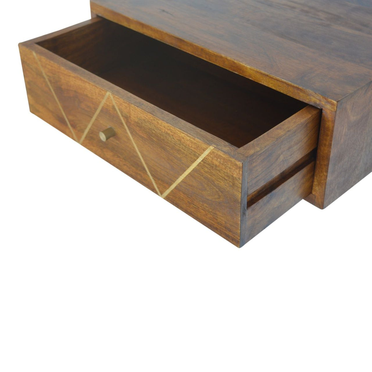 Floating Bedside Table - Chestnut Unique Piece Furniture