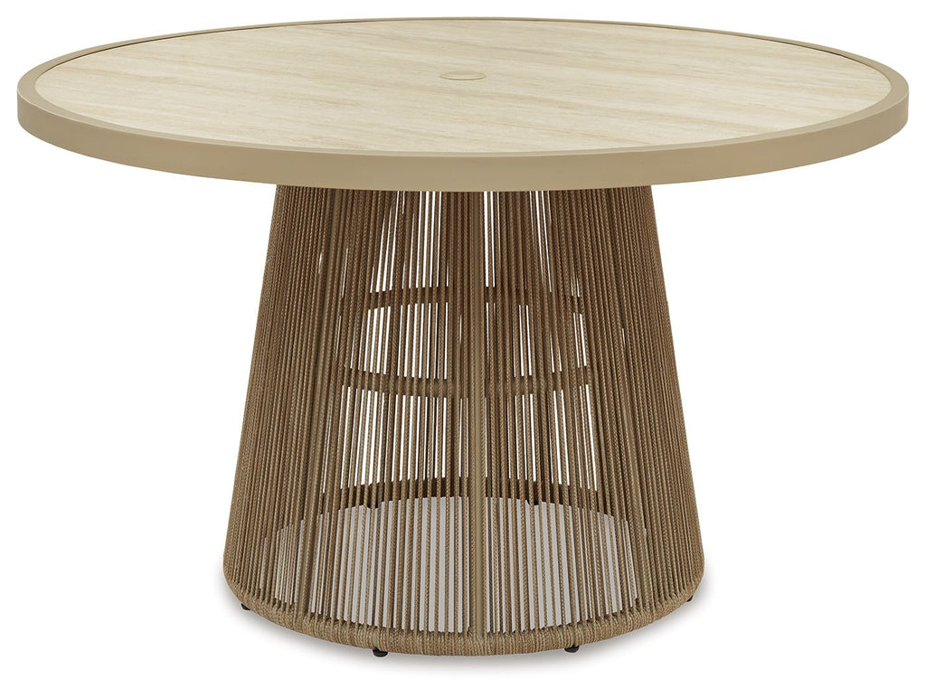 Orchard Beach - Outdoor Dining Table - Beige Unique Piece Furniture