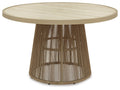 Orchard Beach - Outdoor Dining Table - Beige Unique Piece Furniture