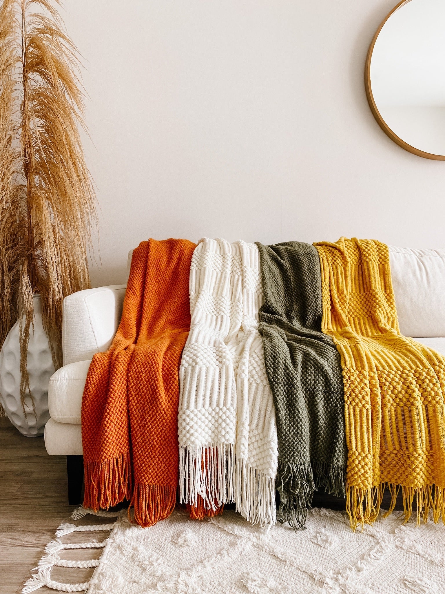 Geneva Throw Blanket Busa Designs