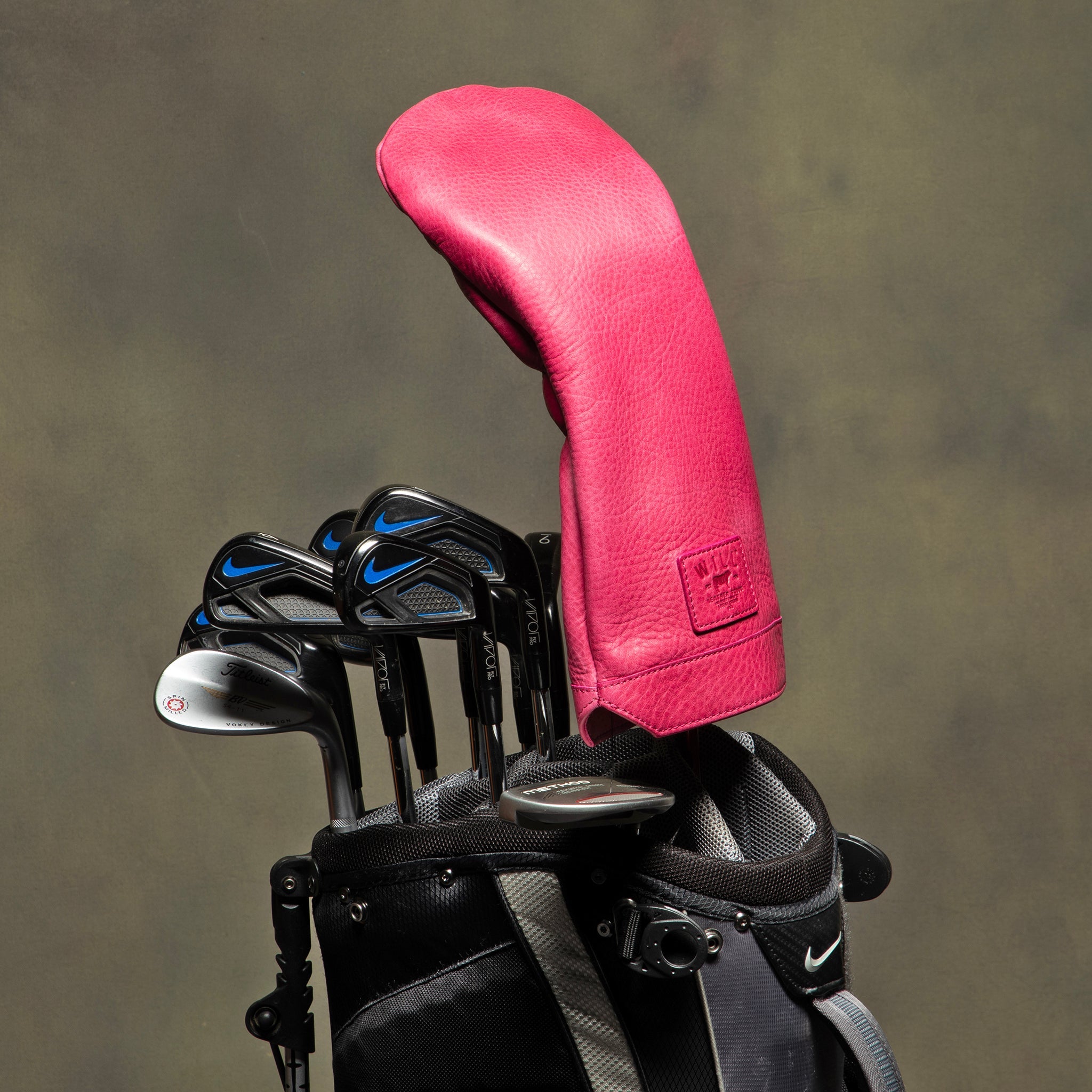 Large Golf Club Head Cover Will Leather Goods