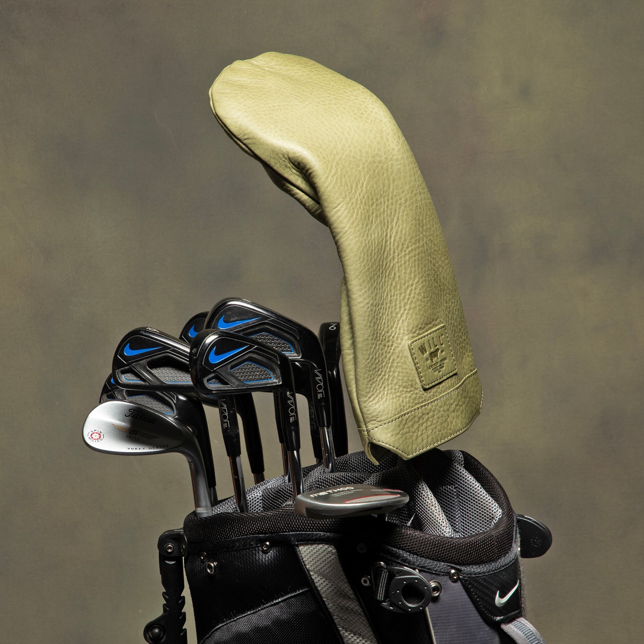 Large Golf Club Head Cover Will Leather Goods