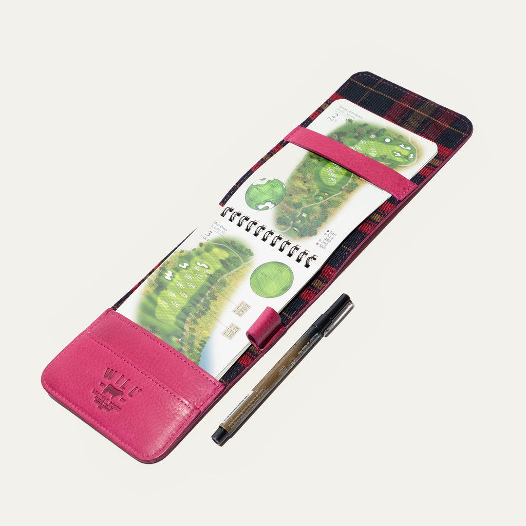 Leather Golf Yardage Book Will Leather Goods