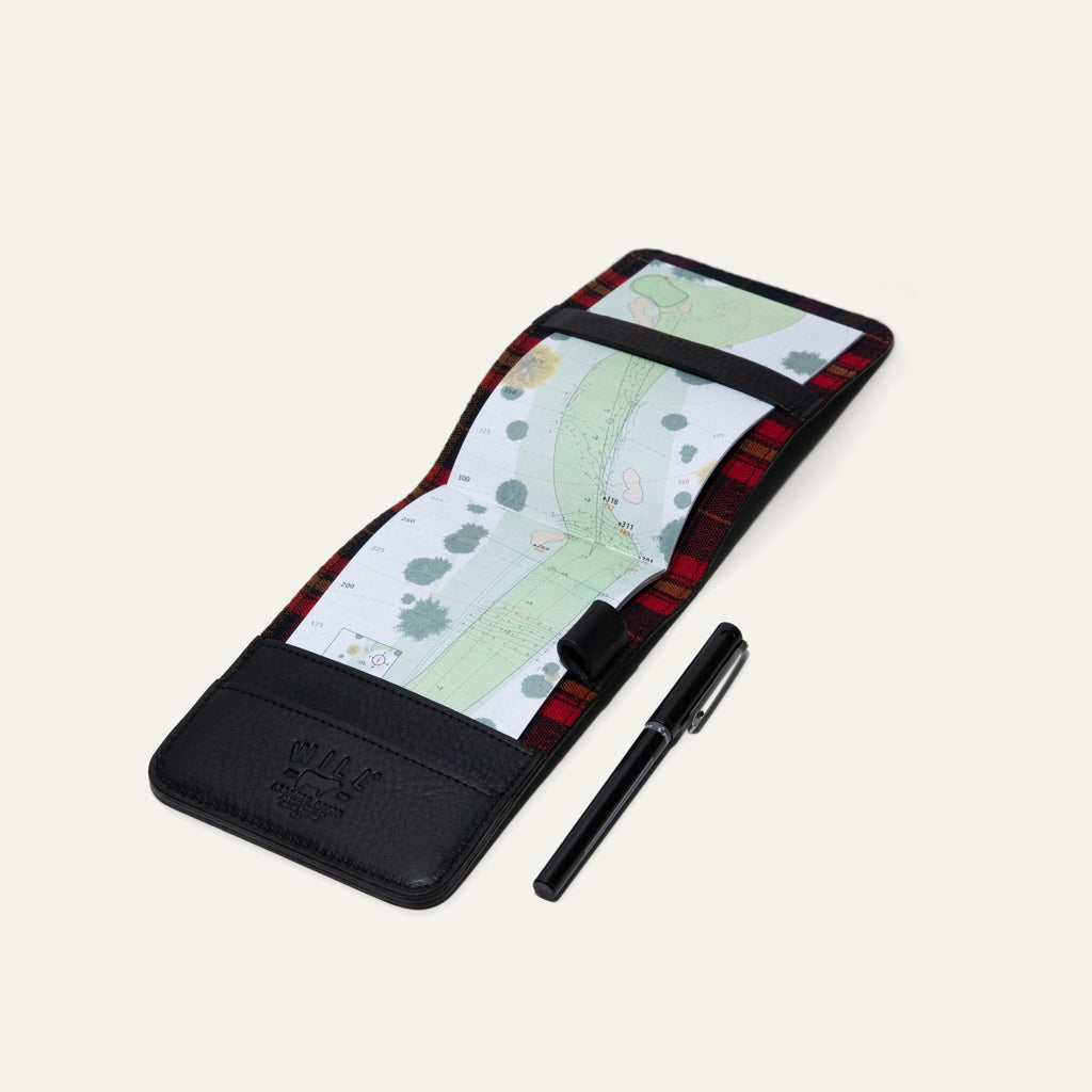 Leather Golf Yardage Book Will Leather Goods