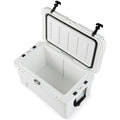 45 Quart Portable Hard Cooler Insulated Ice Chest Keeps Cool for up to 6 Days DirectDeals