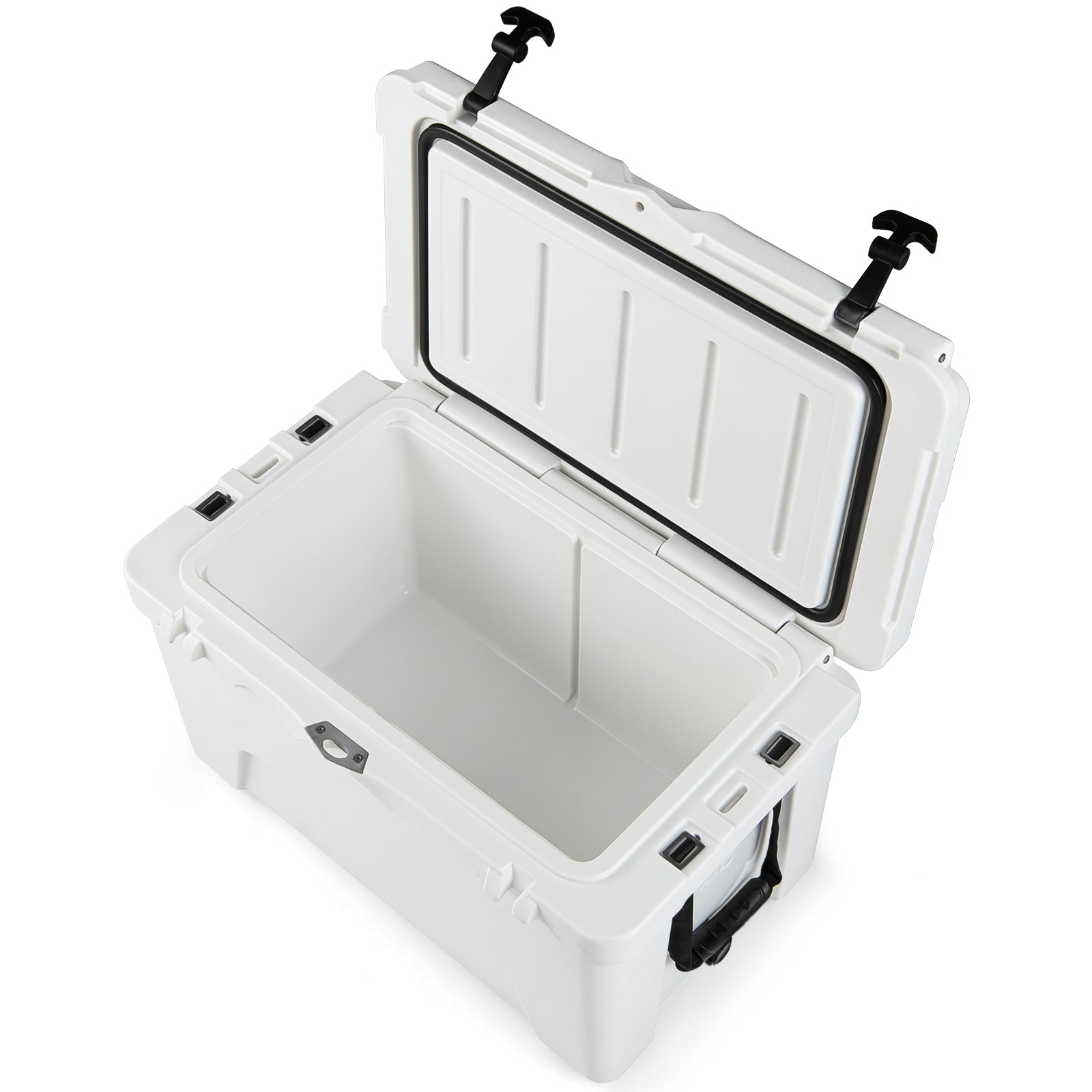 45 Quart Portable Hard Cooler Insulated Ice Chest Keeps Cool for up to 6 Days DirectDeals