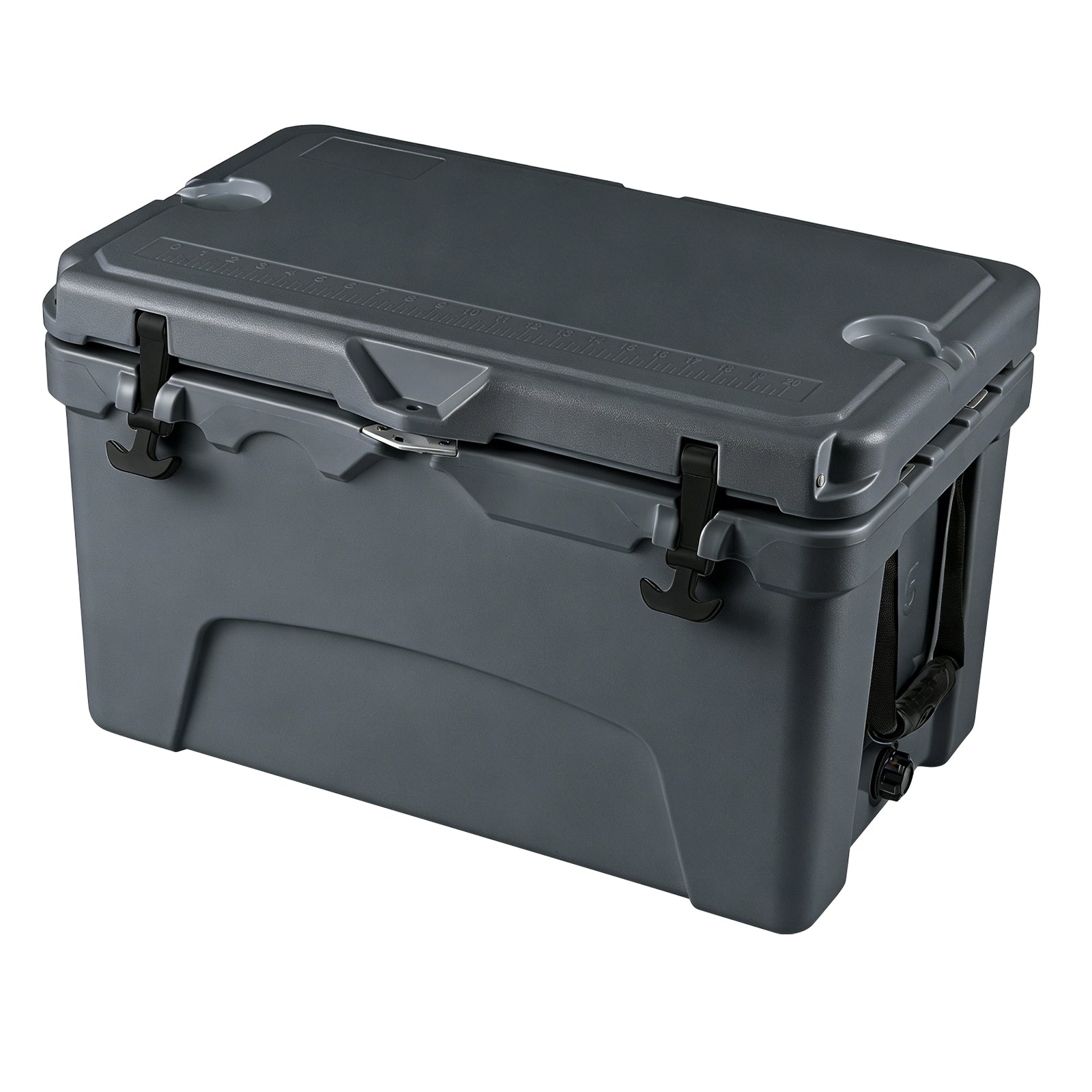 45 Quart Portable Hard Cooler Insulated Ice Chest Keeps Cool for up to 6 Days DirectDeals
