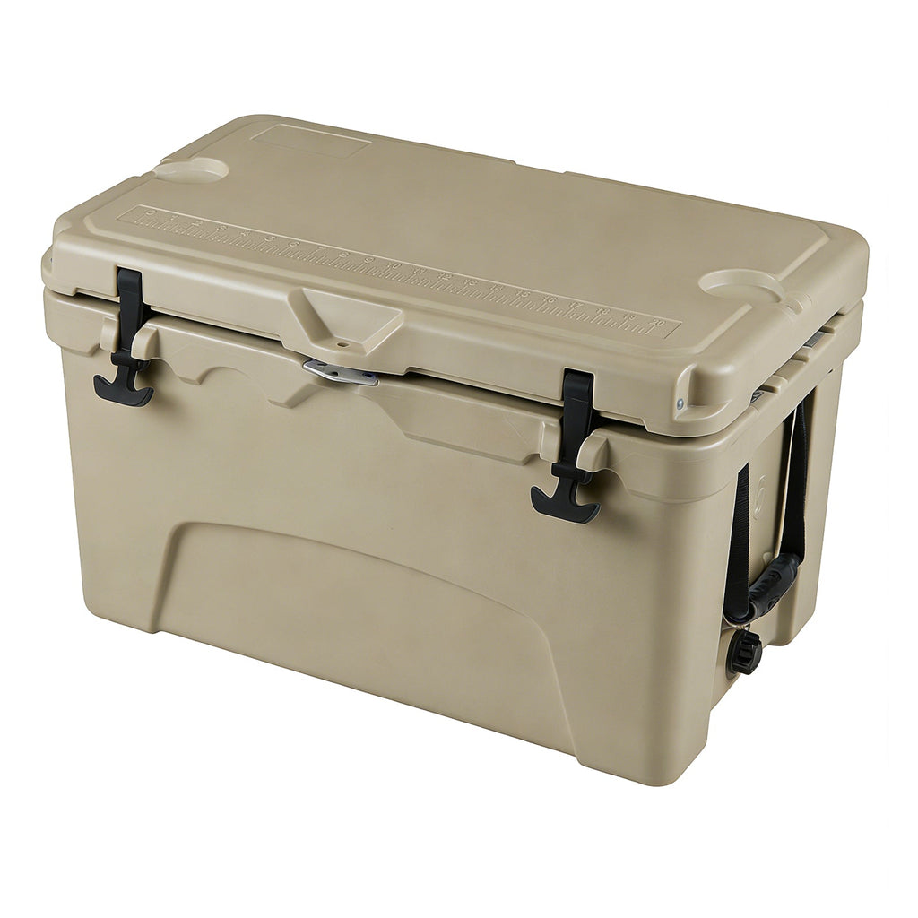 45 Quart Portable Hard Cooler Insulated Ice Chest Keeps Cool for up to 6 Days DirectDeals