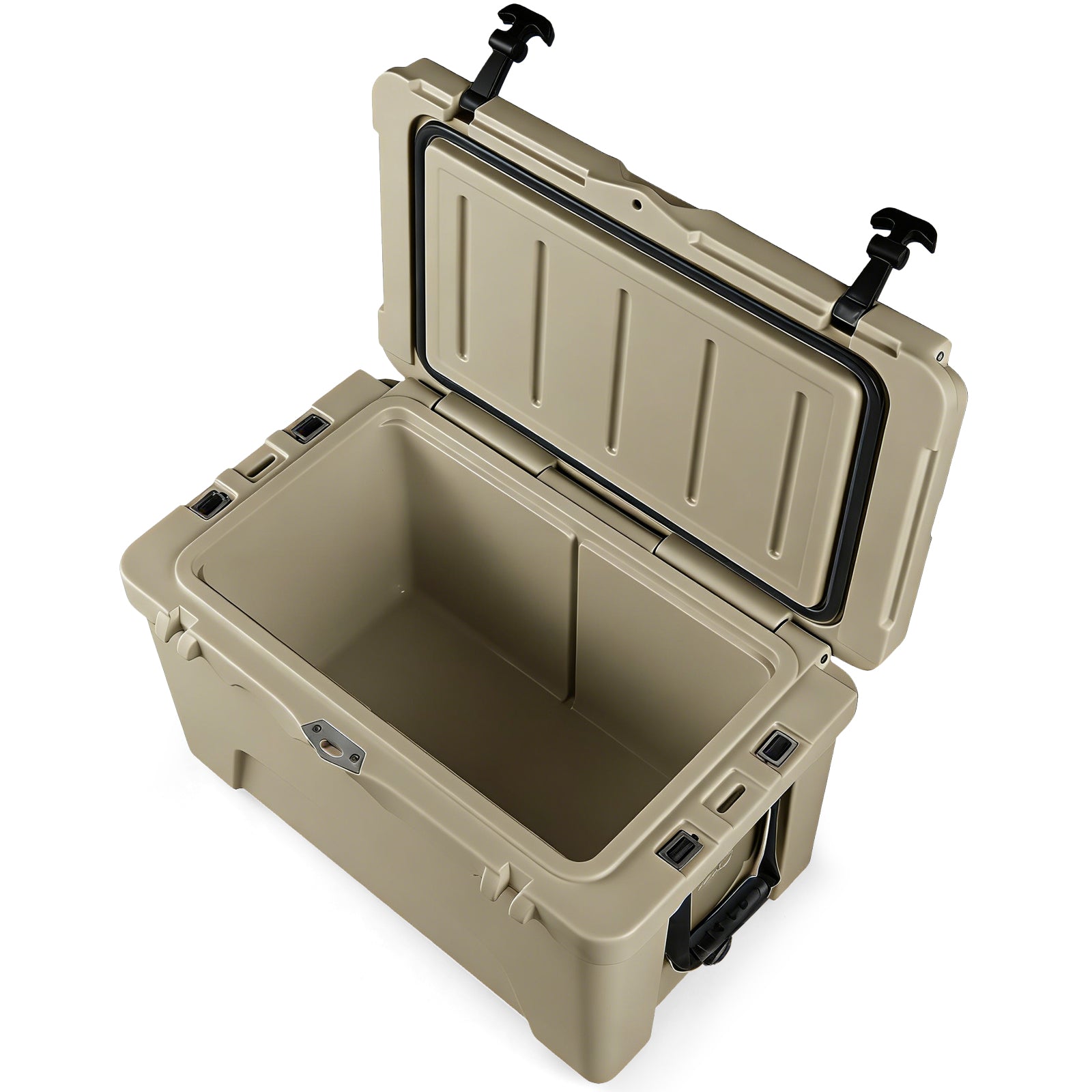 45 Quart Portable Hard Cooler Insulated Ice Chest Keeps Cool for up to 6 Days DirectDeals