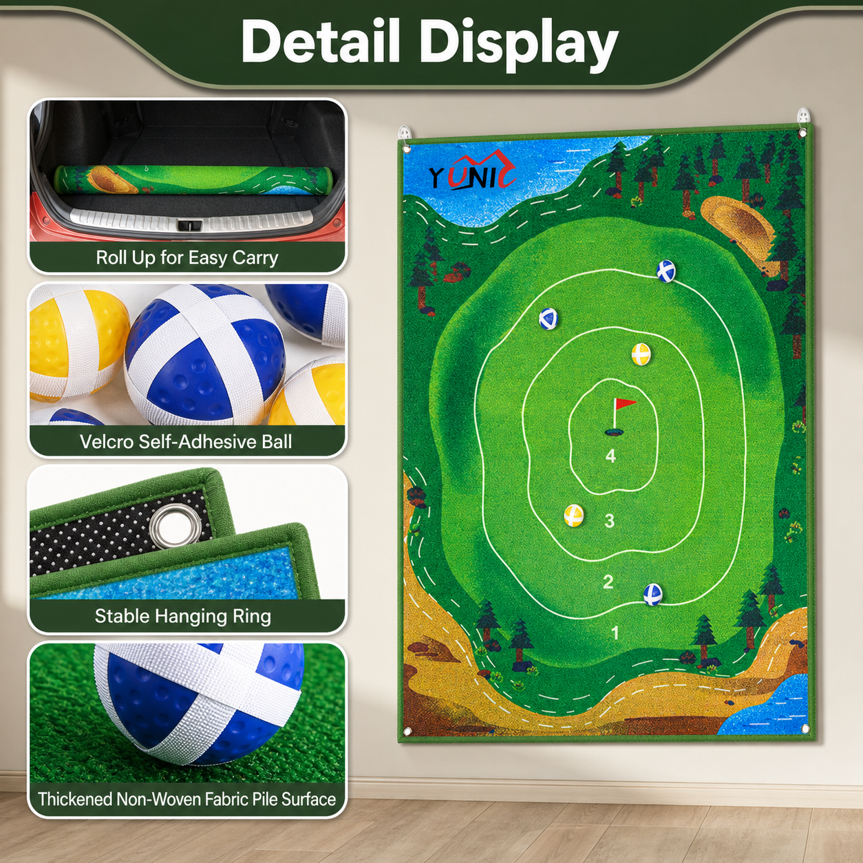 Chip N' Stick Golf Games with Chip N' Stick Golf Balls Yunic Golf