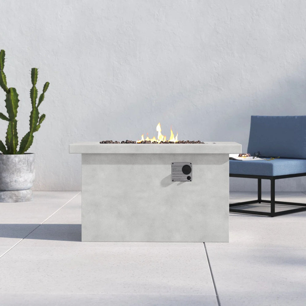 Propane / Gas Outdoor Fire Pit Table Unique Piece Furniture