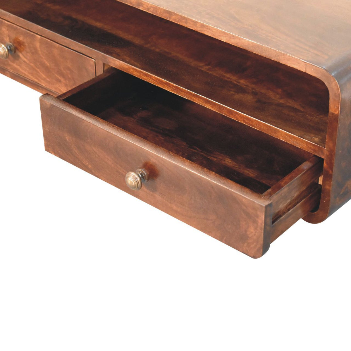 Floating Open Console - Walnut Unique Piece Furniture