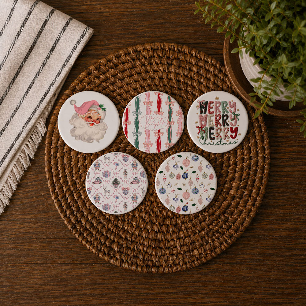 Christmas Coasters Gia Roma