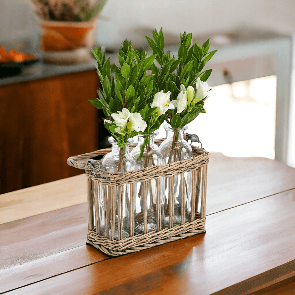 Willow Wrapped Vases Gia Roma