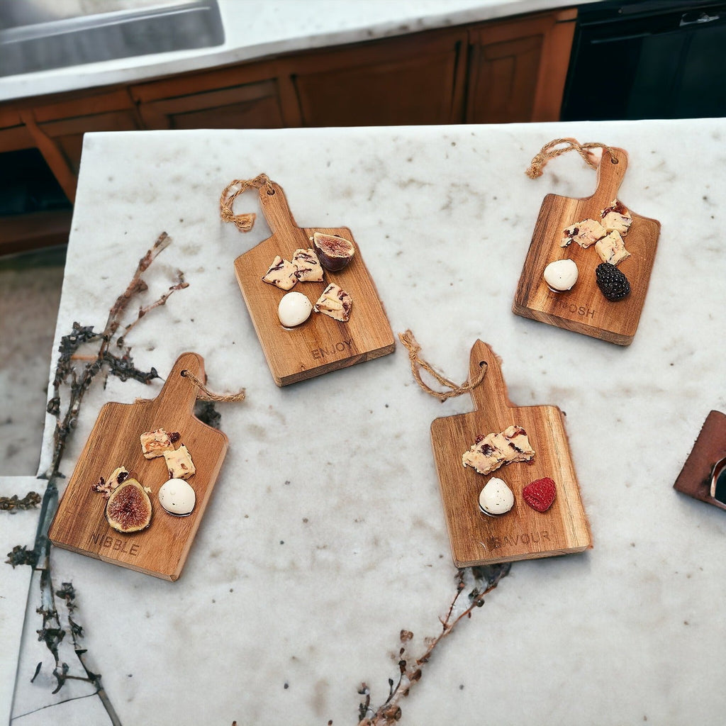 4 Charcuterie Boards | 8x4.5" Gia Roma