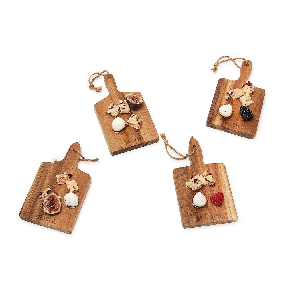 4 Charcuterie Boards | 8x4.5" Gia Roma
