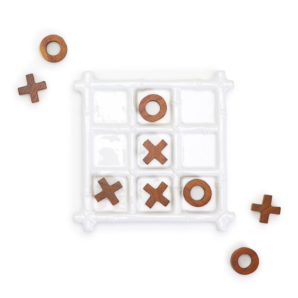 Faux Bamboo Tic Tac toe Gia Roma