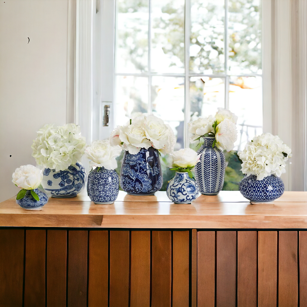 Samira Blue Vases Gia Roma